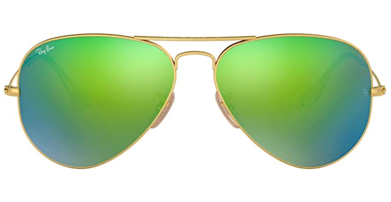 Ray-Ban Rb3025 Classic Mirrored Aviator Sunglasses